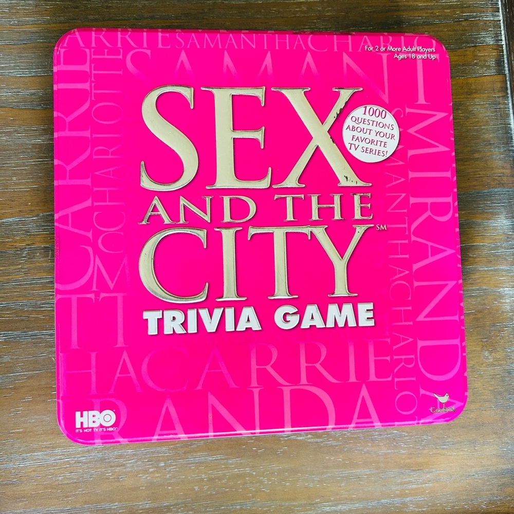 Sex and the City Trivia Game Like New Sealed Lifestyle Cards